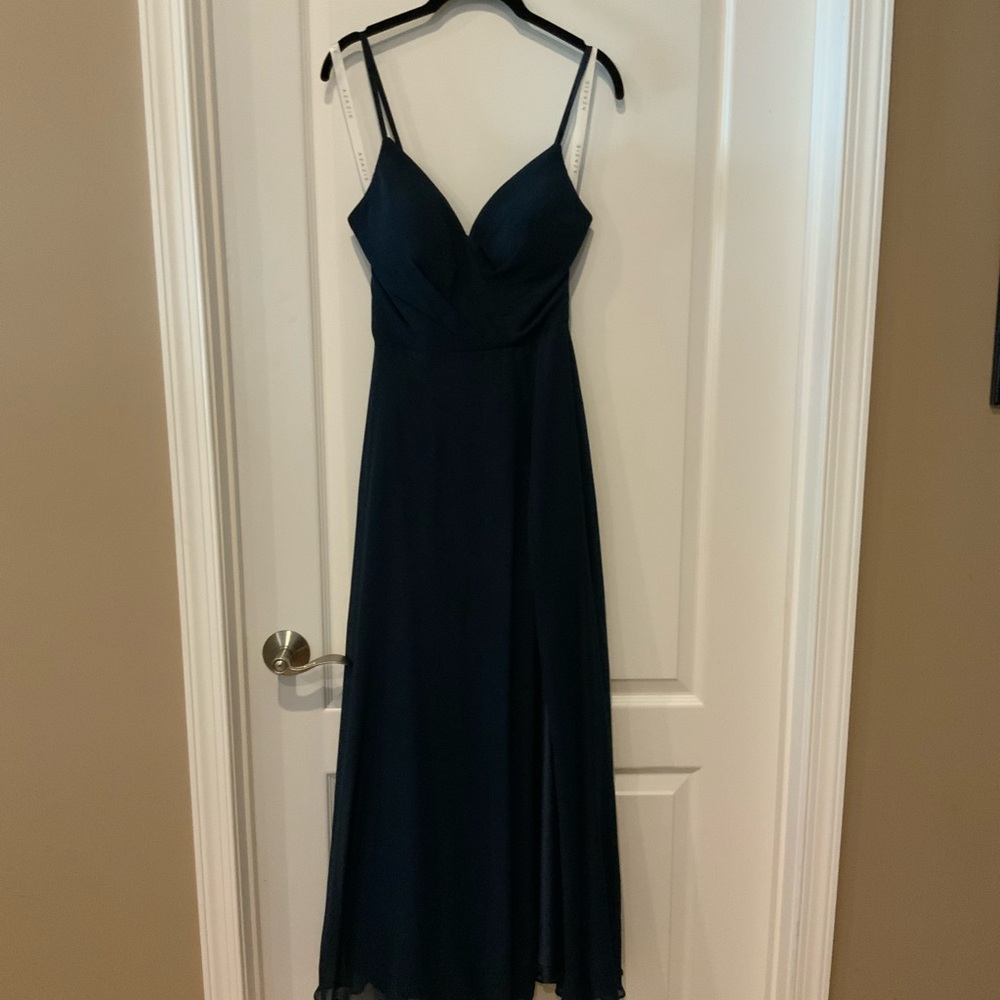 Women’s full length Dress in Navy